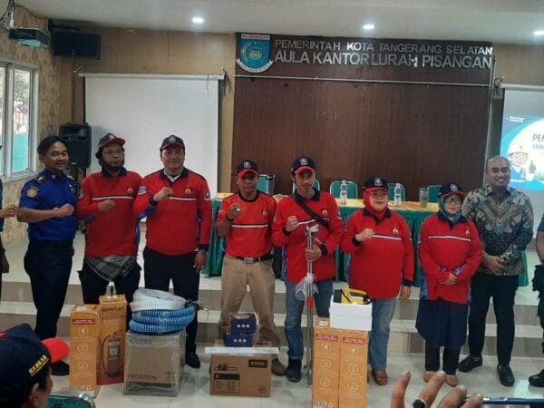 50 Redkar Pisangan Ikuti Pelatihan Kebakaran, Dilengkapi APAR hingga Handy Talky