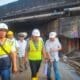 Pemkot Tangsel membangun turap dan jalan inspeksi di Bukit Nusa Indah untuk mendukung penanganan banjir di Ciputat.