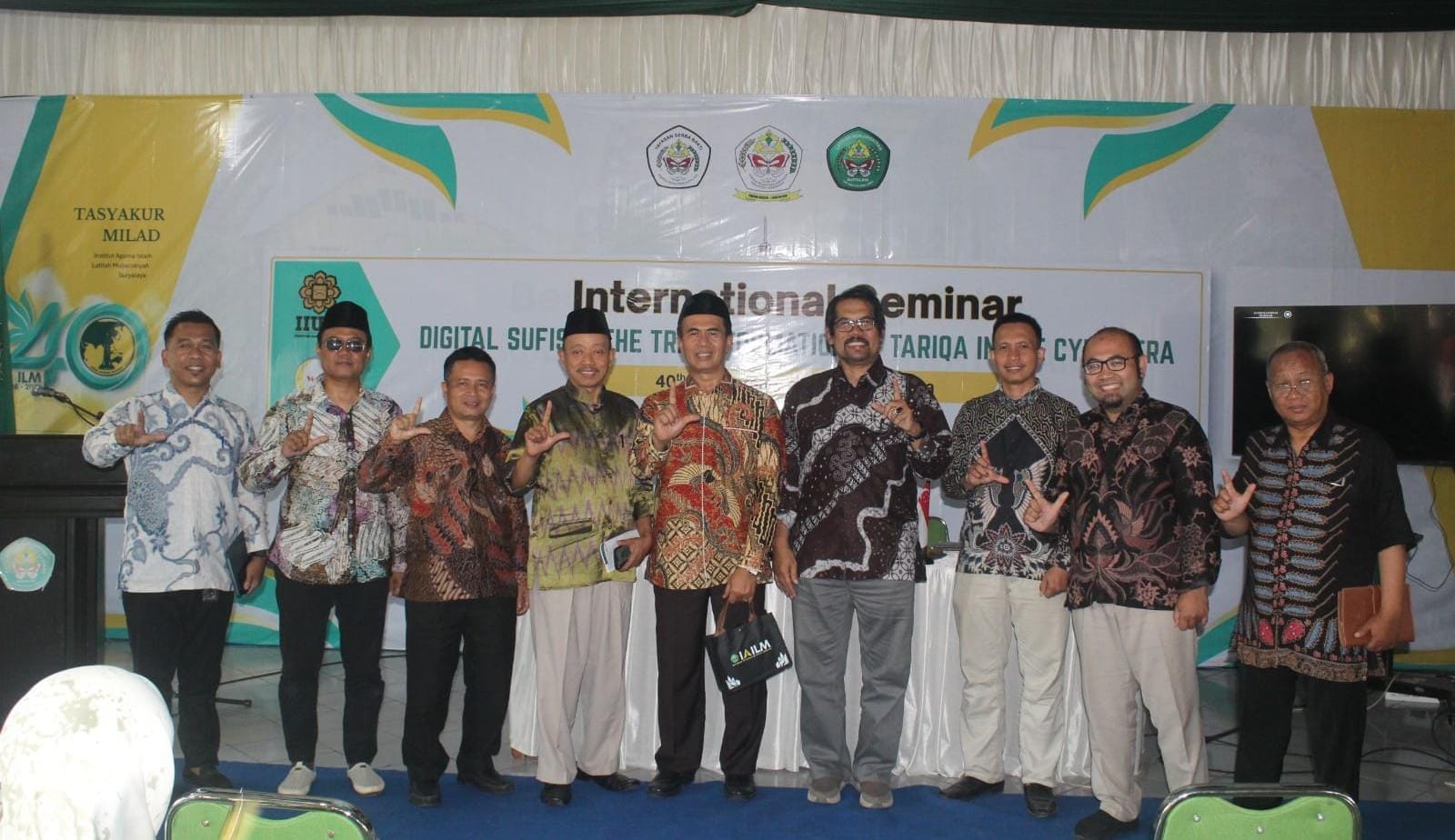 Seminar internasional 40 tahun IAILM Suryalaya membahas transformasi tarekat, tasawuf, dan AI di era digital.