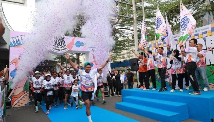 Bupati Maesyal Rasyid mengajak warga menjadikan olahraga sebagai kebiasaan untuk menjaga kesehatan dan kebugaran.