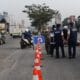 Dishub Tangsel menguji dua U-turn di Rawabuntu. Hasil evaluasi akan menjadi dasar penataan dan pembangunan median jalan.