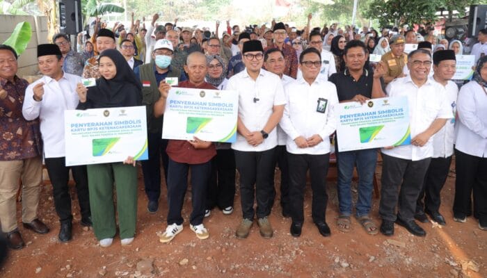Sebanyak 25 ribu warga Tangsel telah terlindungi BPJS Ketenagakerjaan, dengan target 45 ribu penerima hingga 2029.