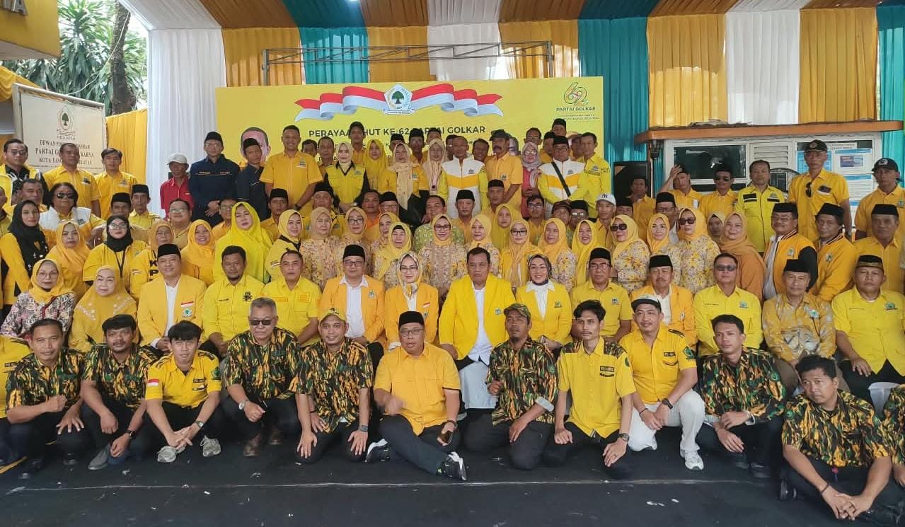 HUT ke-62 Golkar menjadi momentum bagi Airin untuk mendorong soliditas kader dan kinerja legislator dalam memperjuangkan aspirasi warga.