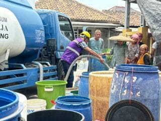 Lebih dari 2,5 Juta Liter Air Disalurkan, Perumdam TKR Terus Bantu Warga Terdampak Kekeringan