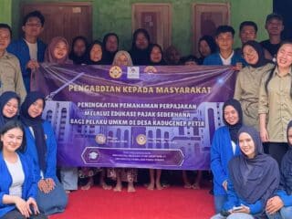 Mahasiswa Unpam Edukasi UMKM di Serang soal Pajak dan Legalitas Usaha