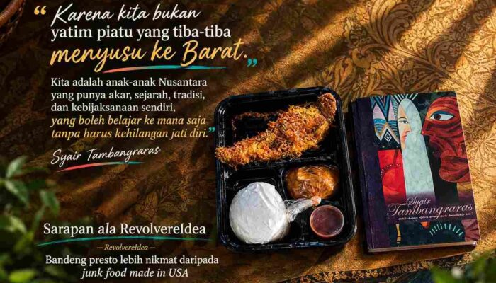 Refleksi tentang akar pengetahuan Nusantara melalui Syair Tambangraras: belajar dari dunia tanpa kehilangan jati diri, sejarah, dan kebijaksanaan sendiri.