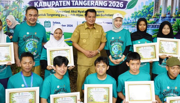 Bupati Maesyal meminta 12 penerima hibah YCAF 2026 mewujudkan inovasi lingkungan menjadi aksi nyata yang bermanfaat.