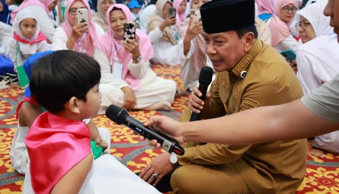 Sebanyak 5.000 anak PAUD mengikuti manasik haji Kabupaten Tangerang 2026 bertema Langkah Kecil Menuju Baitullah.