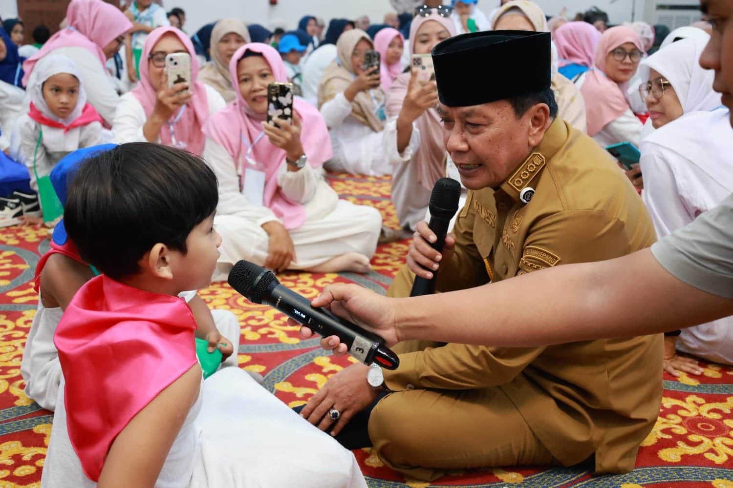 Sebanyak 5.000 anak PAUD mengikuti manasik haji Kabupaten Tangerang 2026 bertema Langkah Kecil Menuju Baitullah.
