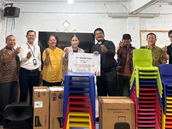 Pegadaian Kanwil IX Jakarta 2 Peduli Rumah Ibadah, Salurkan Bantuan untuk Gereja di Banten