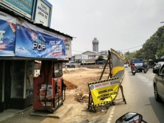 Atasi Kepadatan Lalu Lintas, Tangsel Perlebar Jalan Benda Raya Menuju Puspemkot