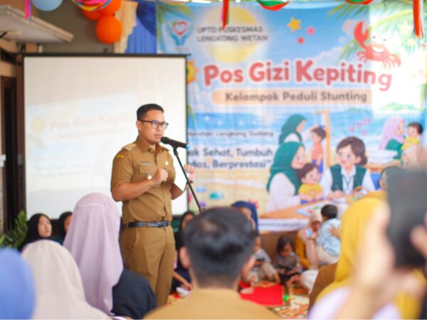 Pilar Saga Ajak Warga Manfaatkan Pos Gizi untuk Cegah Risiko Stunting